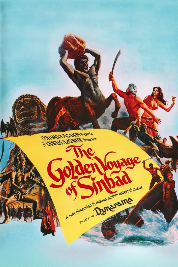 Poster phim Chuyến Đi Vàng Son của Sinbad trên Motchill