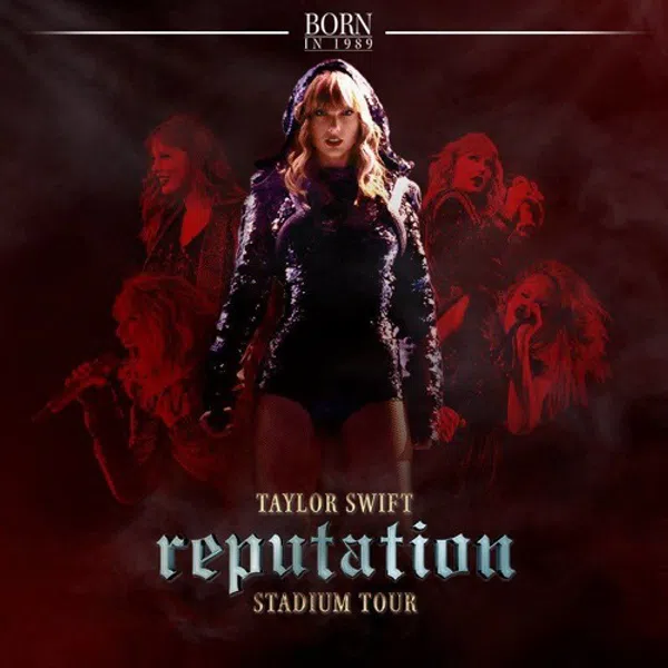 Poster phim Chuyến lưu diễn Reputation của Taylor Swift trên Motchill