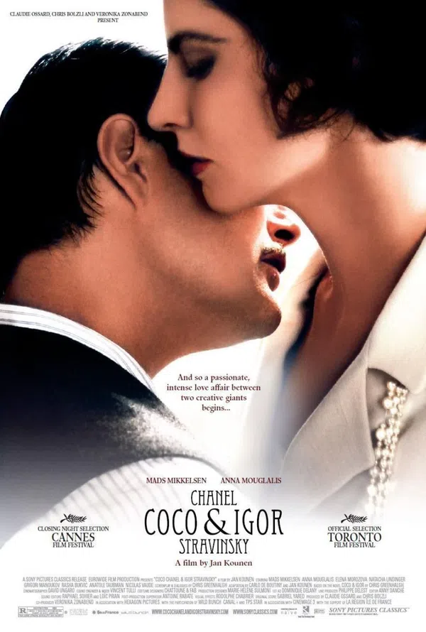 Poster phim Coco Chanel và Igor Stravinsky trên Motchill