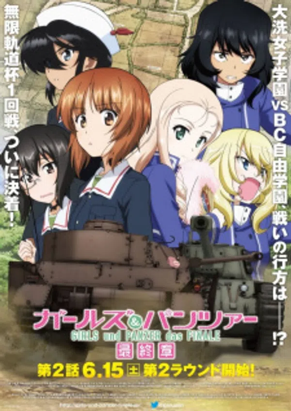 Poster phim Girls & Panzer: Saishuushou Part 2 trên Motchill