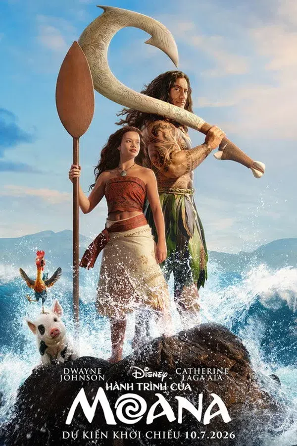 Poster phim Hành Trình Của Moana trên Motchill