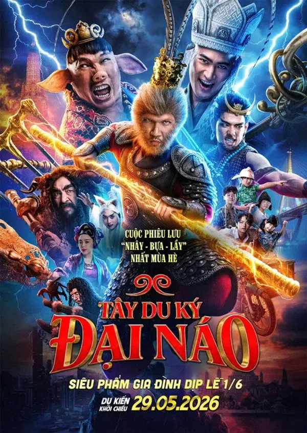 Poster phim Tây Du Ký Đại Náo trên Motchill